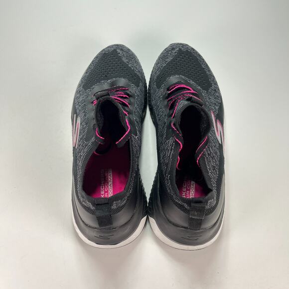 Skechers GO RUN Steady Swift Black Gray Running Shoes 16025 Women's Size 8.5 - Picture 6 of 11